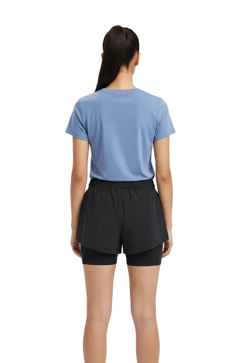 Steylo Girl's Duofit Shorts STY-27