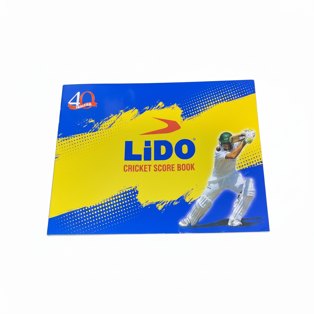 Lido Cricket Score Book 40 Innings