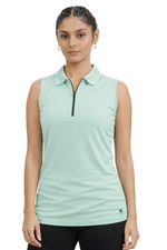 Hyperballik Women's Sleeveless Polo T-Shirt - 1004