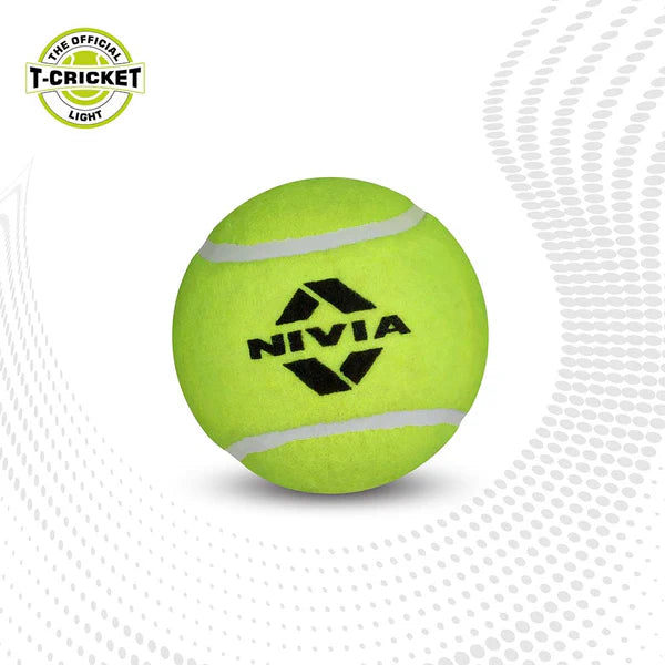 Nivia Heavy Weight TennisCricket Ball (Pack of 12 balls)