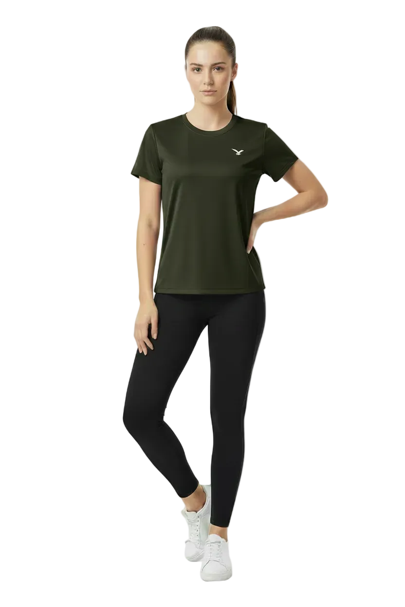Steylo Women's Round Neck T-shirt STY-111