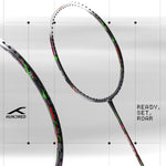 Hundred Powertek 1000 Pro badminton racket built for high tension and powerful performance.