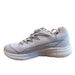 Gowin Racer running shoes on a track, highlighting their lightweight design and sporty look.