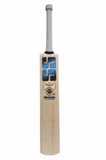 SS GG Smacker SH Cricket Bat made from high-grade willow, showcasing its extended handle and thick blade profile.