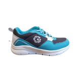 Gowin Running Shoes NX-4 placed on a fitness mat, featuring a cushioned sole and breathable mesh design.