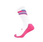 Nivia Court Cotton Crew Length Assorted Socks (Pack of 2)