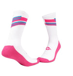 Nivia Court Cotton Crew Length Assorted Socks (Pack of 2)