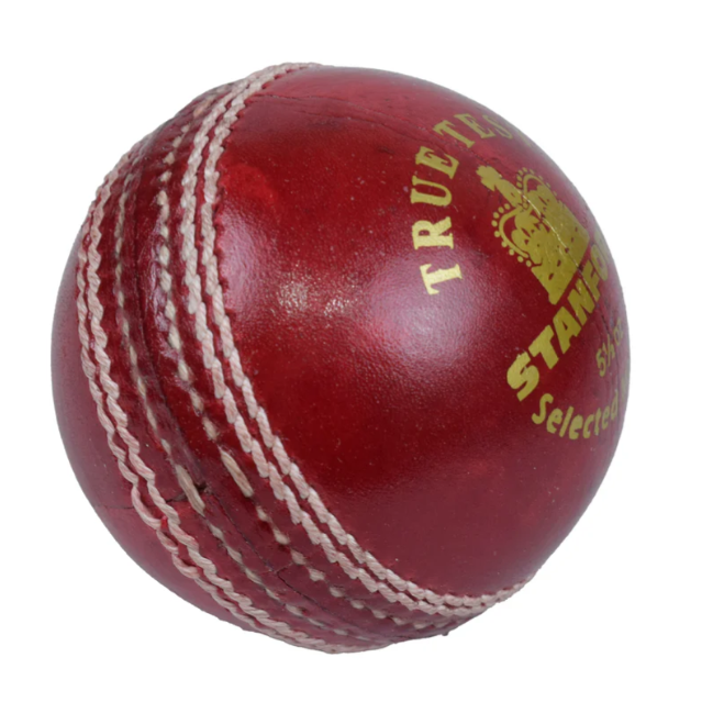 SF True Test Red Leather Ball