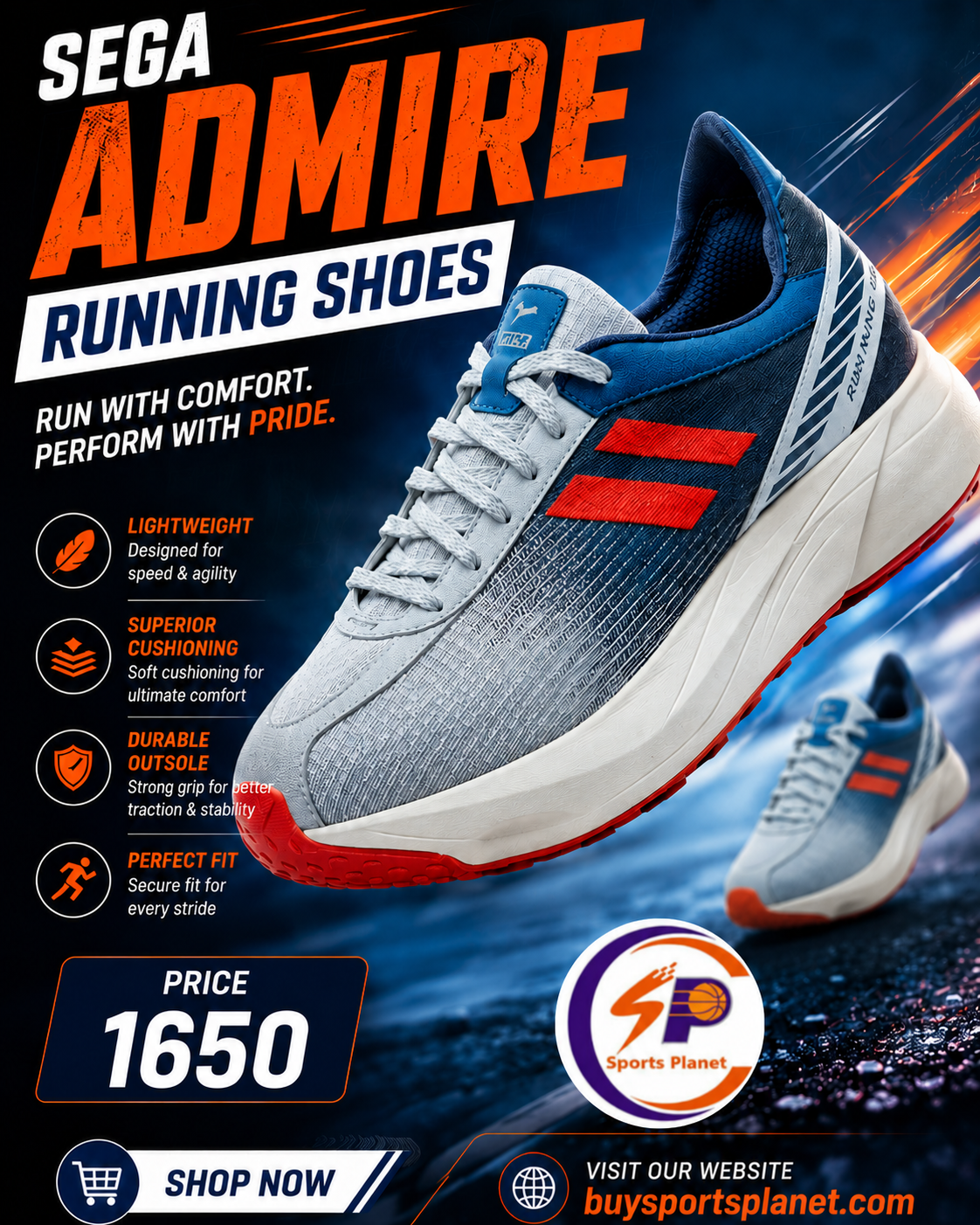 Sega New Admire Multipurpose Shoes