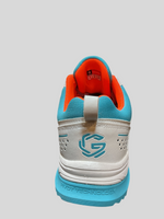 Gowin Cricket Shoes Turf Pro with studded sole and breathable upper design, displayed on artificial turf ground.