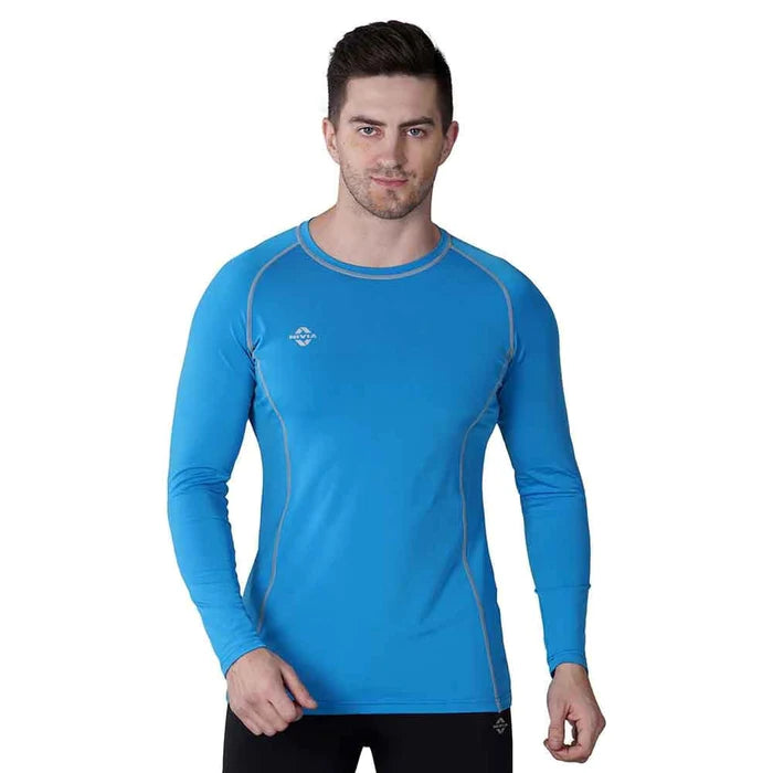 Nivia Compression Tee Full Sleeve Mens (Spandex)