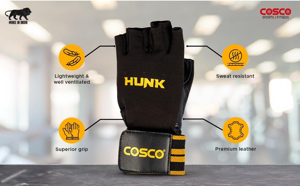 Cosco Gym Gloves Hunk