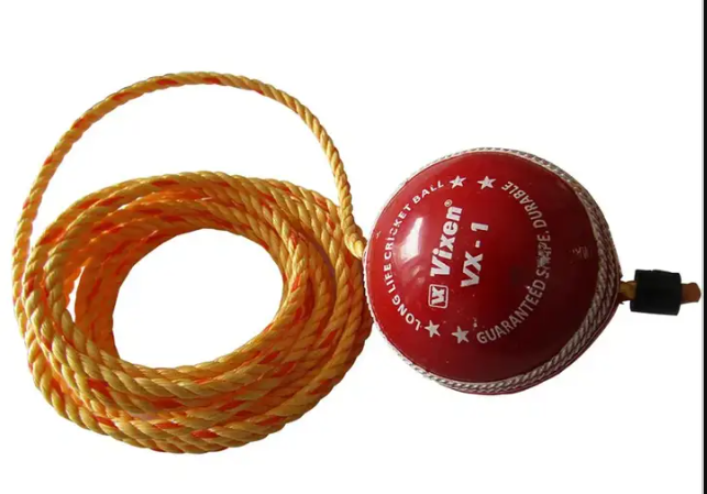 Cricket Stroke Ball Vx-1 Synthetic With Rope 3.5 Mtr