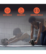 Double Exercise Wheel VX-802