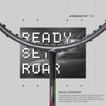 Hundred Powertek 1000 Pro badminton racket built for high tension and powerful performance.