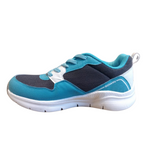 Gowin Running Shoes NX-4 placed on a fitness mat, featuring a cushioned sole and breathable mesh design.