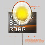 Hundred Powertek 1000 Pro badminton racket built for high tension and powerful performance.