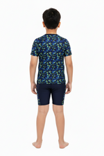 Oceanic Boys Swimming Costume Batman-6 (Set)