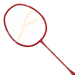 Hundred Powertek 200 badminton racket designed for quick swing control.