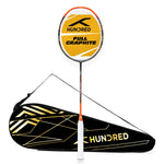 Hundred Powertek 1000 Pro badminton racket built for high tension and powerful performance.
