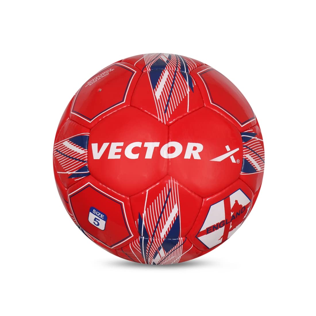 Vector-X Football H/S PVC Country Ball England 5