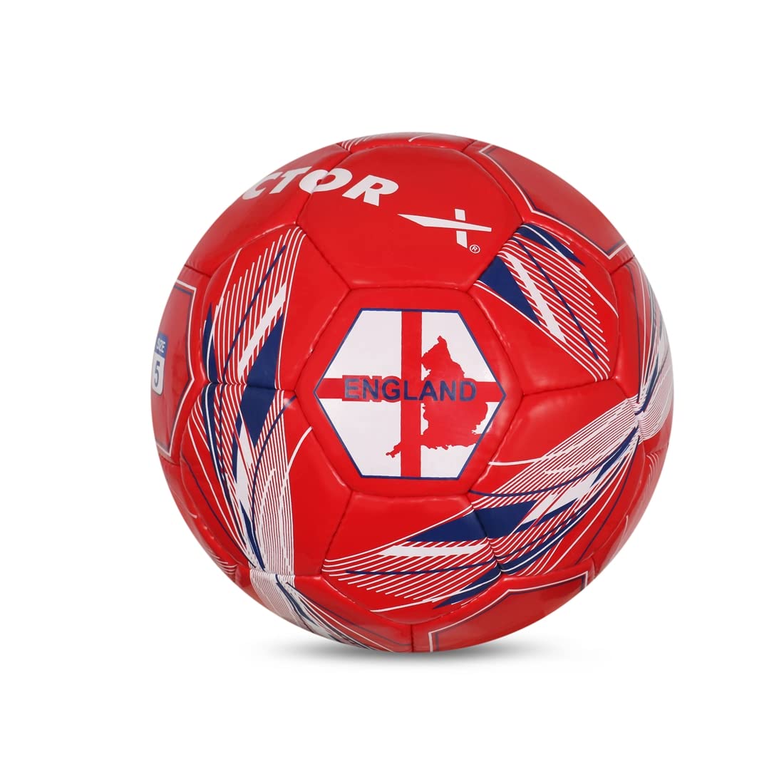 Vector-X Football H/S PVC Country Ball England 5