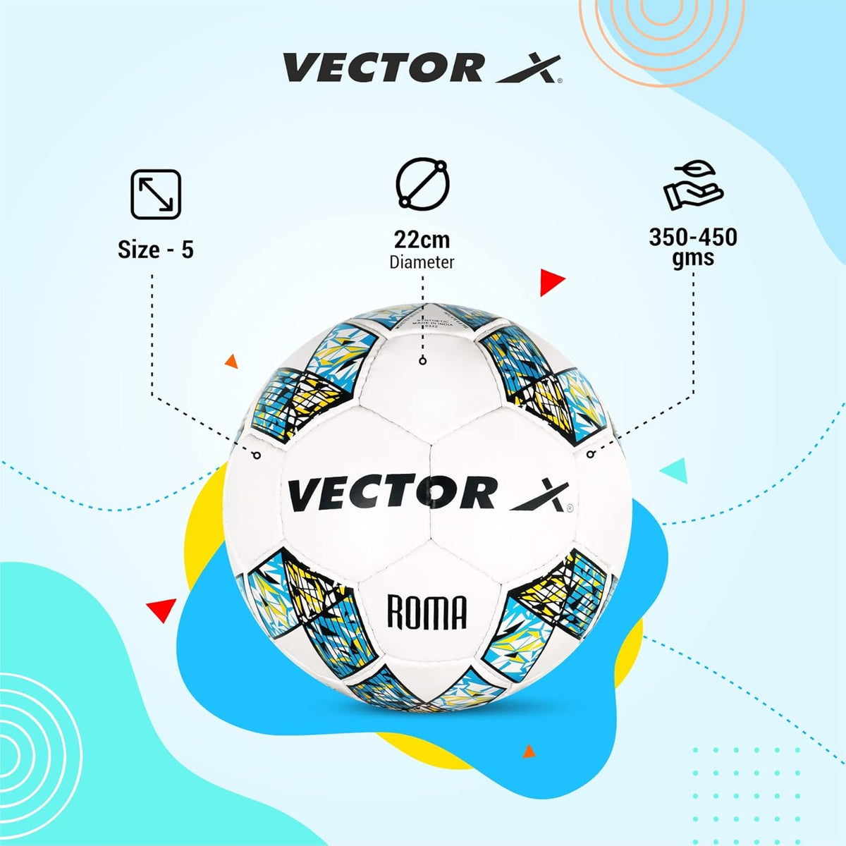 Vector-X Football H/S Rubber Roma-5