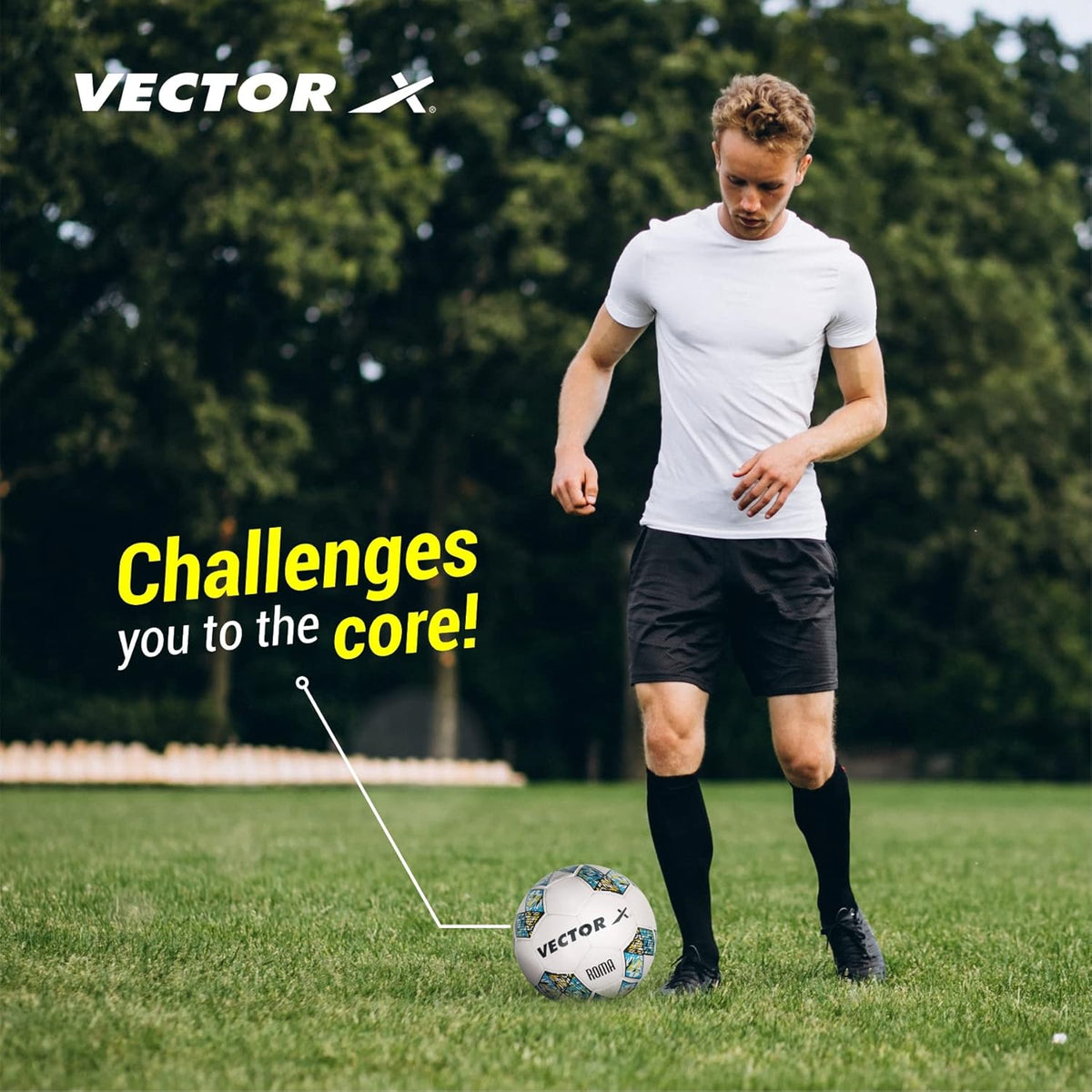 Vector-X Football H/S Rubber Roma-5