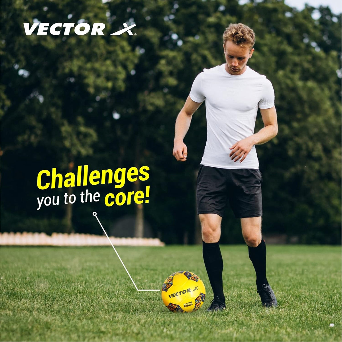 Vector-X Football H/S Rubber Roma-5