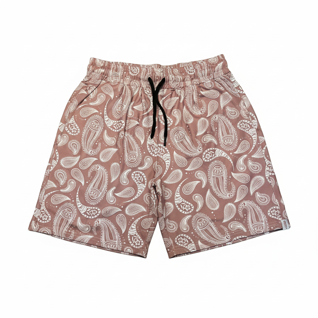 Minimal Buzz Paisley Summer Shorts