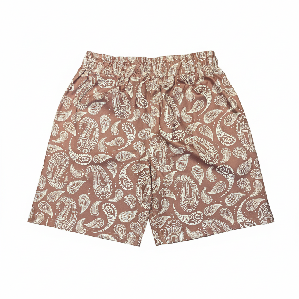 Minimal Buzz Paisley Summer Shorts