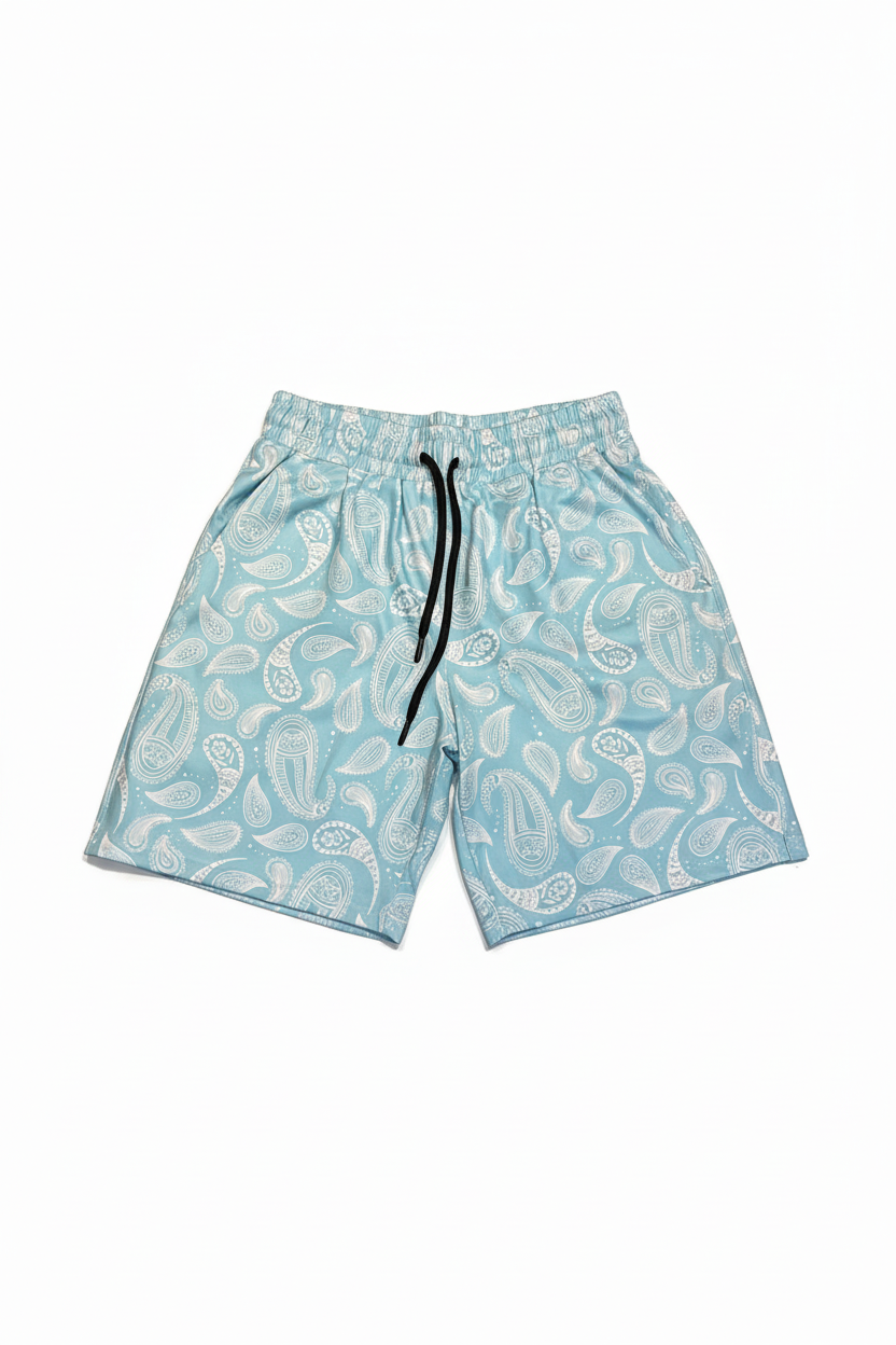 Minimal Buzz Paisley Summer Shorts