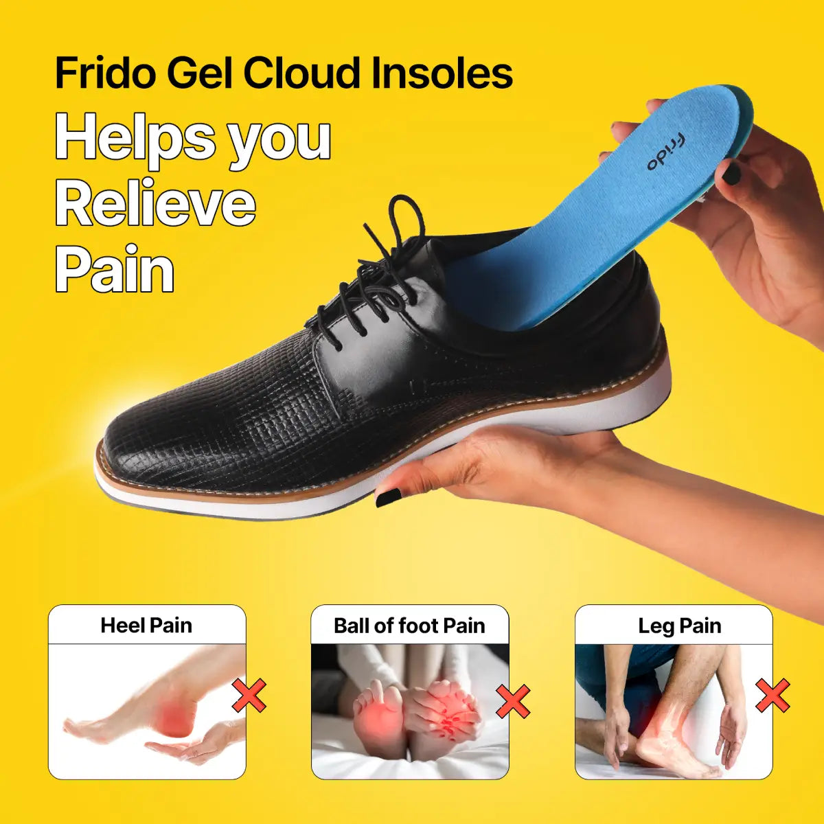 Frido Insoles Gel Cloud