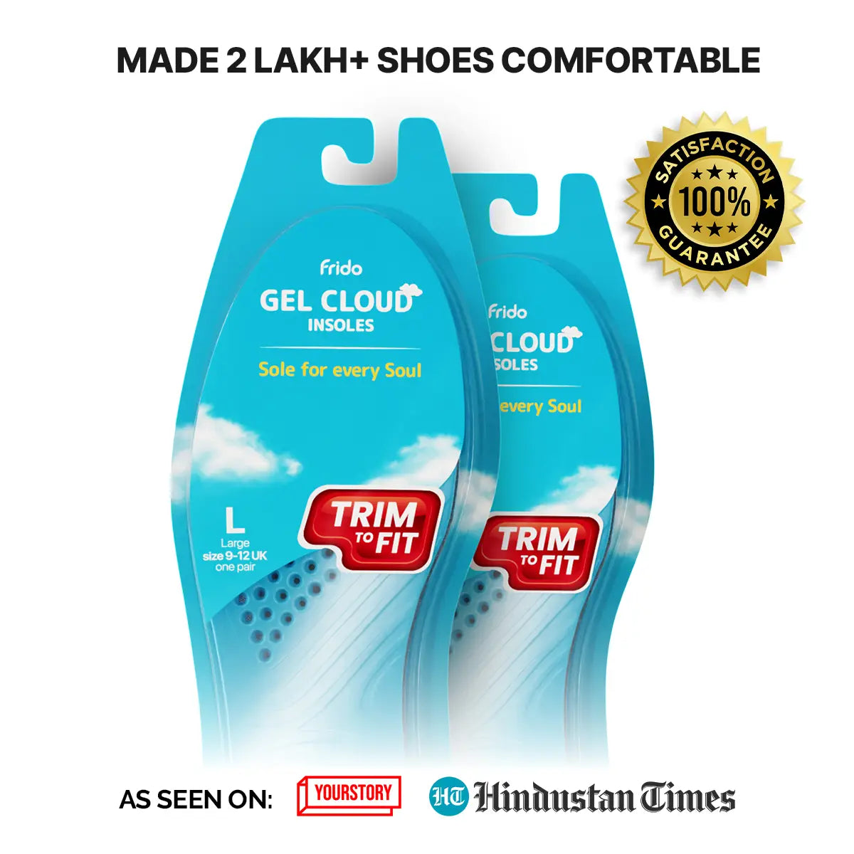 Frido Insoles Gel Cloud