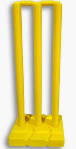 Lido Cricket Set featuring a lightweight PVC bat, wickets, and ball – ideal for beginner players and kids.