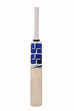SS Master 100 SH lightweight Kashmir willow cricket bat with premium handle and sleek blade design.
