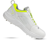 Close-up of Gowin Tyro Spike Shoes designed for cricket, featuring high-traction metal spikes and durable material.