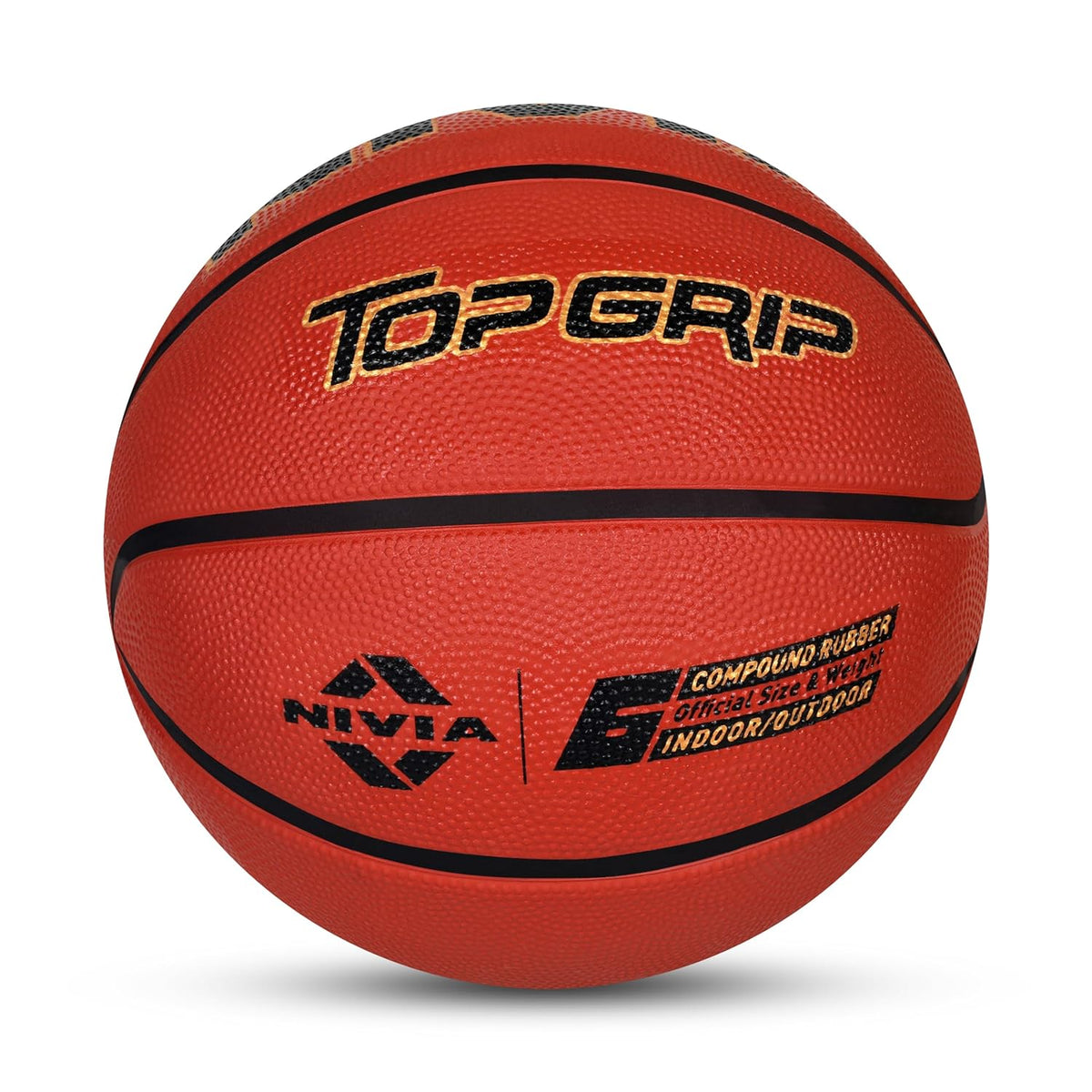 Nivia Top Grip Basketball, Size 6