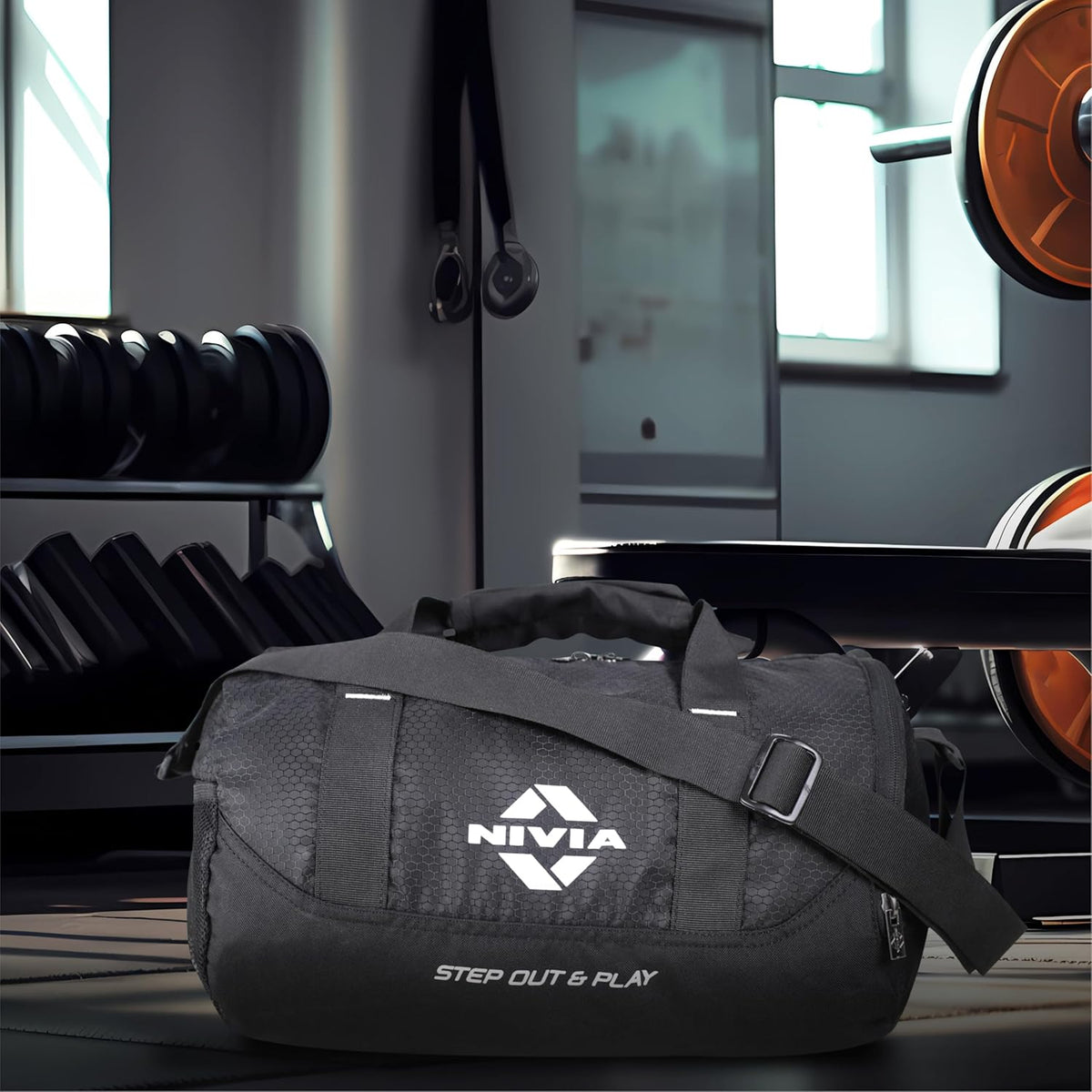 Nivia Beast Gym Bag-4