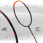 Hundred Powertek 1000 Pro badminton racket built for high tension and powerful performance.
