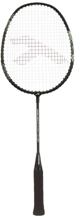 Hundred Powertek 200 badminton racket designed for quick swing control.