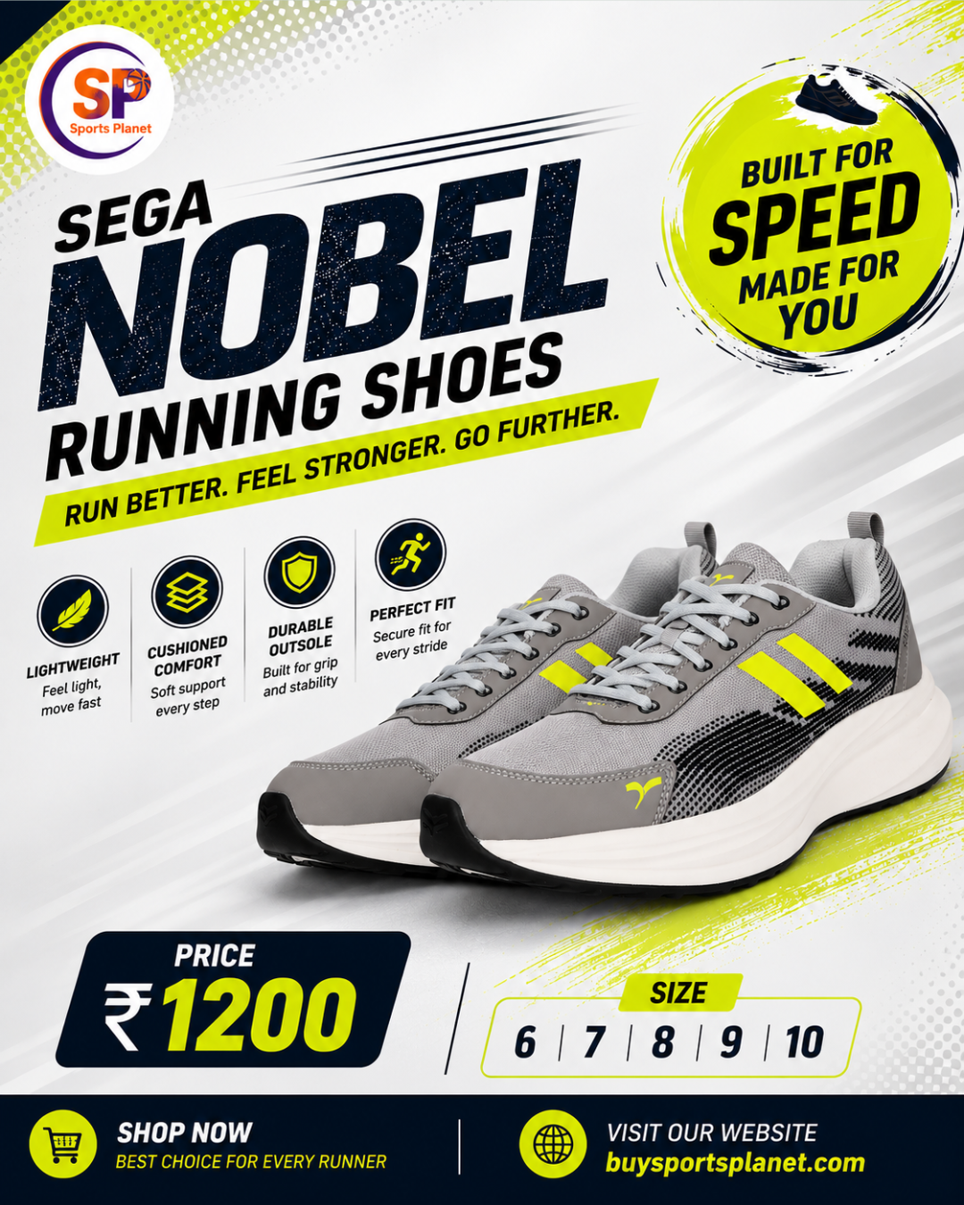 Sega Nobel Multipurpose Shoes