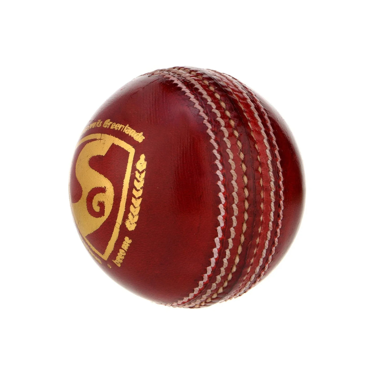 SG Shield 20 Red Leather Ball