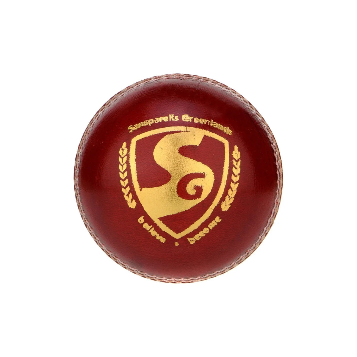 SG Shield 20 Red Leather Ball