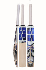 SS Master 100 SH lightweight Kashmir willow cricket bat with premium handle and sleek blade design.