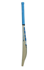 SS Sky Royal Kashmir Willow cricket bat lying on the ground, featuring a clean blade and bold graphics.
