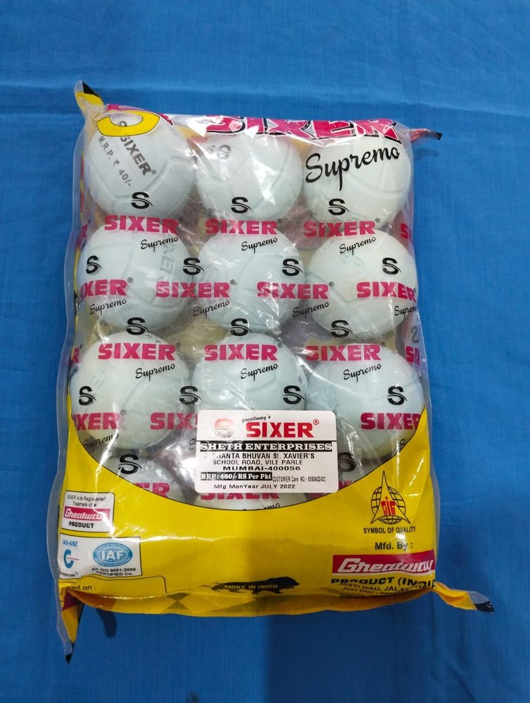 Sixer Supremo White T-Ball