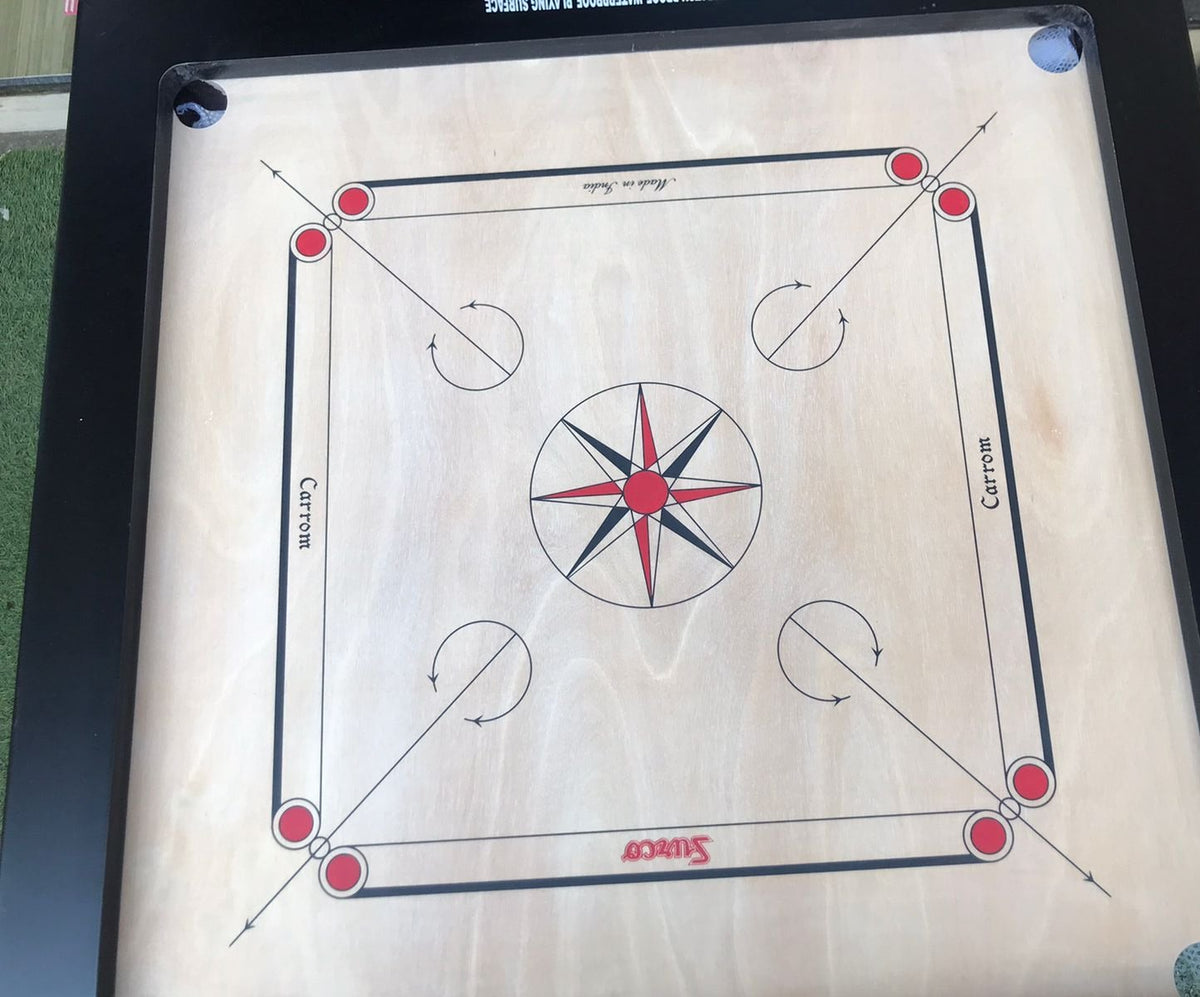 Surco Tournament Speedo Carrom Board 30x30 16 mm