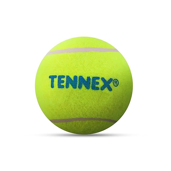 Tennex Tennis Cricket Ball LIGHT ( Pack OF 6 )