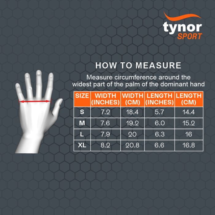 Tynogrip Gym Gloves With Wrist Support